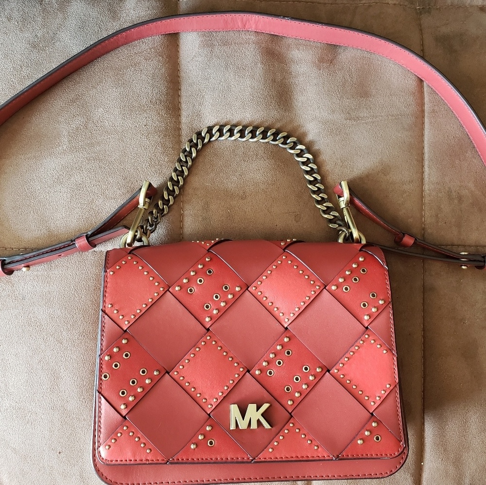 MK Mott Chain Swag Purse